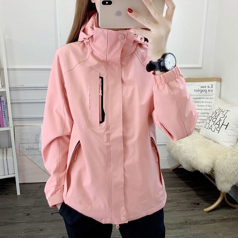 Outdoor charger dress three in one can remove two pieces of caught in the inner bile Tibet travel climbing suit warm winter