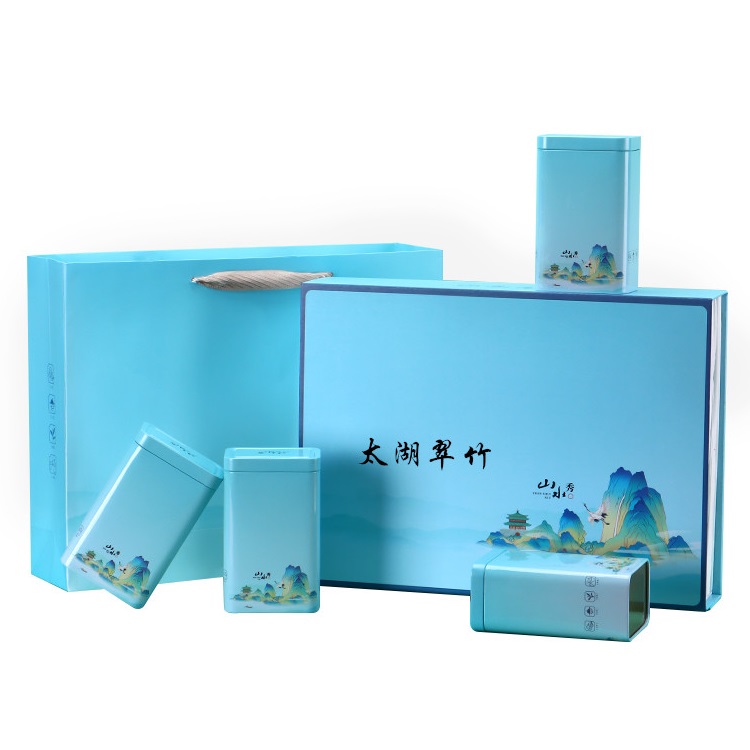 Wuxi Cuizhu premium green tea 2021 new tea Taihu Cuizhu Wuxi specialty Doosan tea leaves 500g gift box
