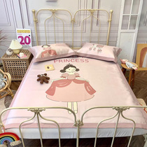 Summer ice mat three-piece set of machine washable folding 1 5m1 8m digital printing childrens cartoon health mat