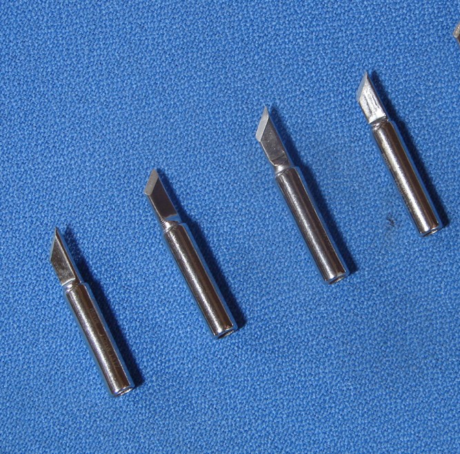 Quality silver white bright light thermostatic branded iron head 900M-T-K nozzle 936 series welding bench tip iron head