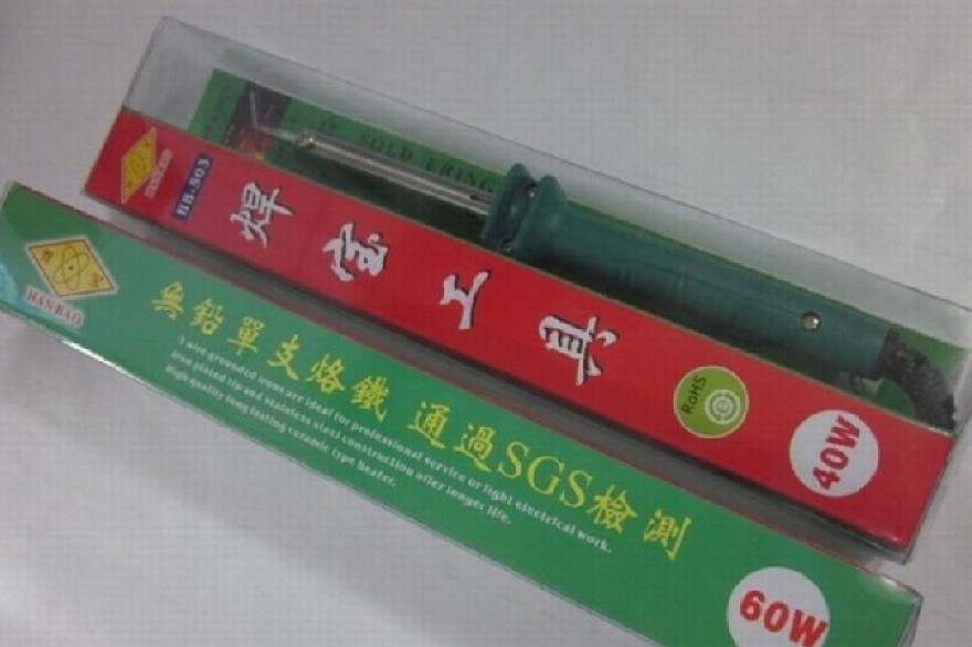 Environmentally friendly soldering iron HB soldering treasure 60W lead-free environmental protection electric soldering iron long-life external heat soldering iron electric soldering iron