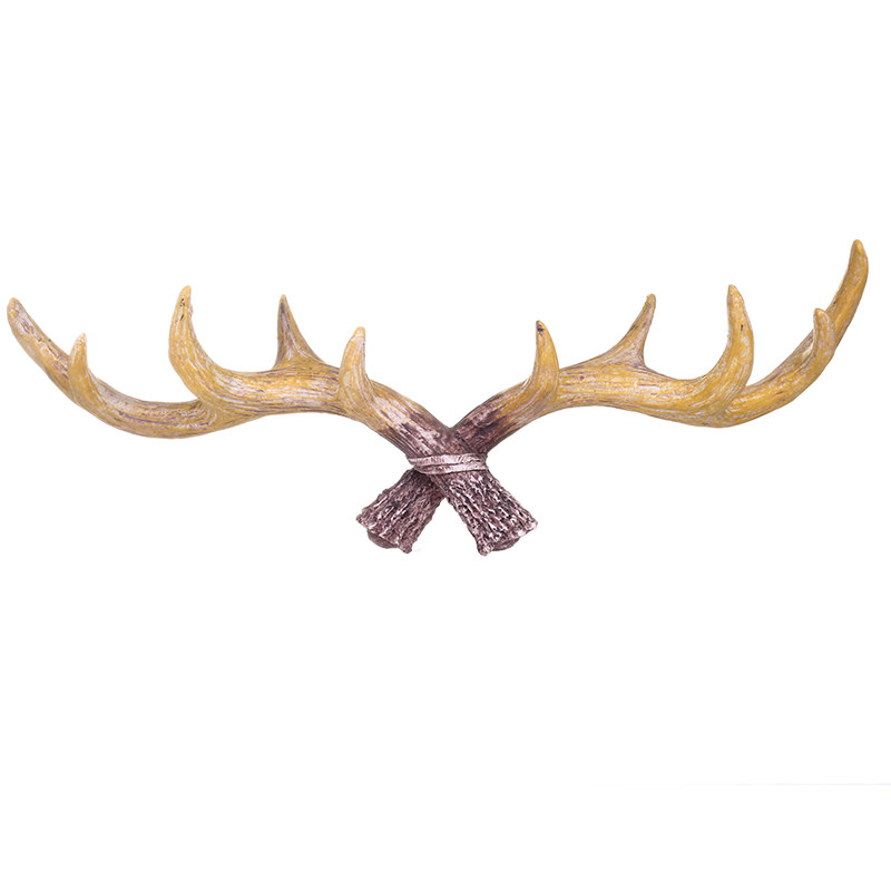 Antlers Hook Swing Piece Nordic Style Resin Process Senteal Style
