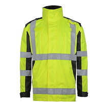 SFVest reflective safety cotton coat high-speed reflective clothing traffic cold-proof overalls thickened coat mens cotton coat