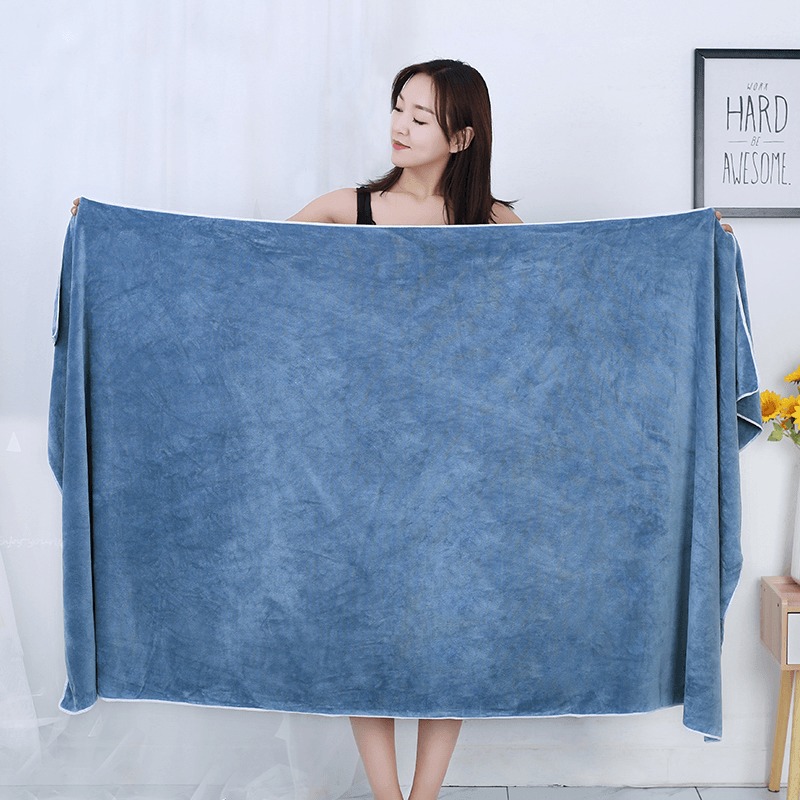 Beauty salon bath towels cover body Home pure cotton ladies bath pushback massage Absorbent Bunk Beds Special Large Towel Linen
