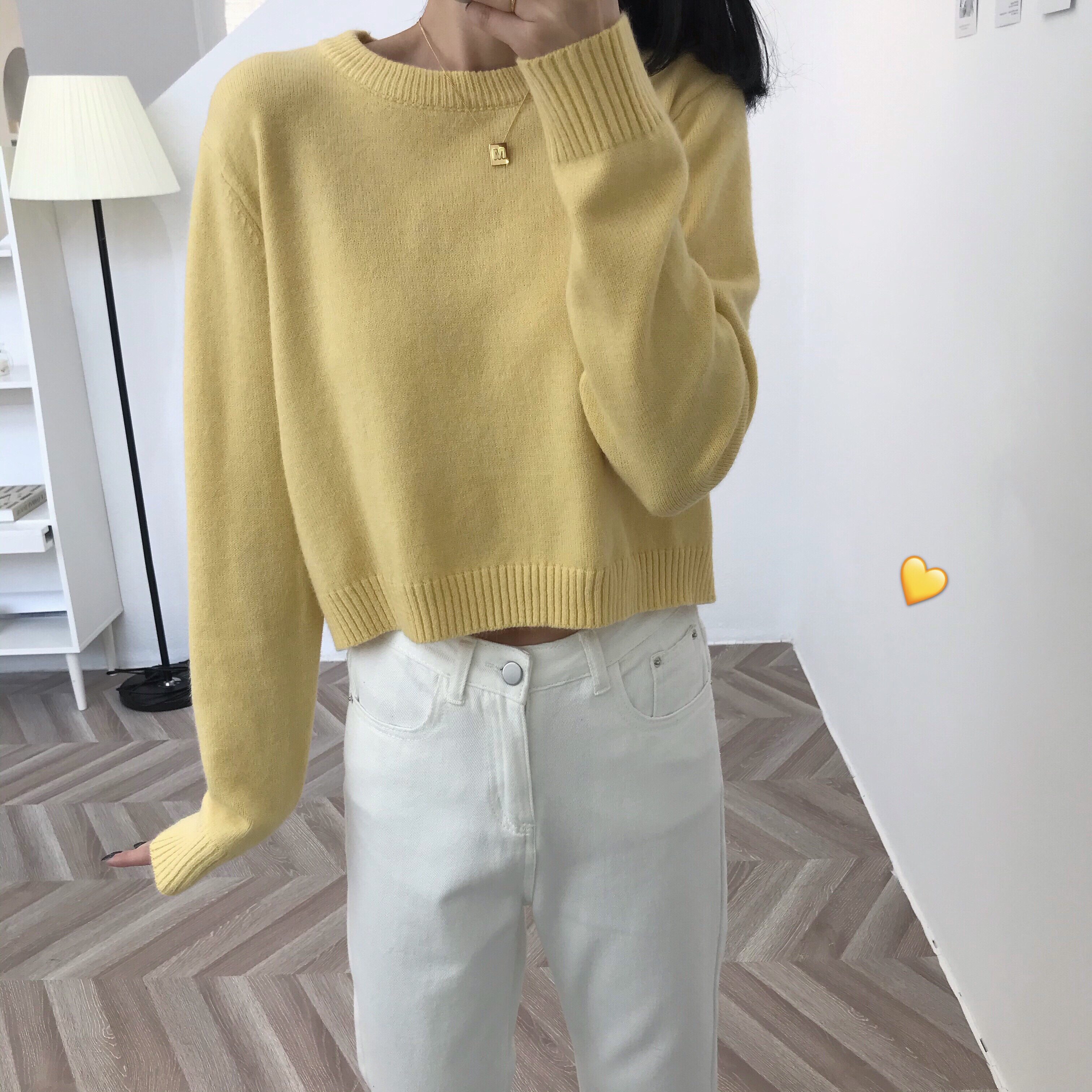 Great Meng Spring Summer New Pure Girl ~ 100 Lapped Bombing high and thin short Pure Color Needle Weasel-shirt Blouse