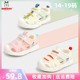 Babu Dou 2024 new baby sandals for girls and boys toddler shoes Baotou breathable soft bottom summer baby sandals