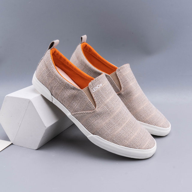 Hunter handmade cotton and linen canvas shoes ເກີບຜູ້ຊາຍ trendy one-on-one summer casual shoes low-top breathable versatile simple sneakers