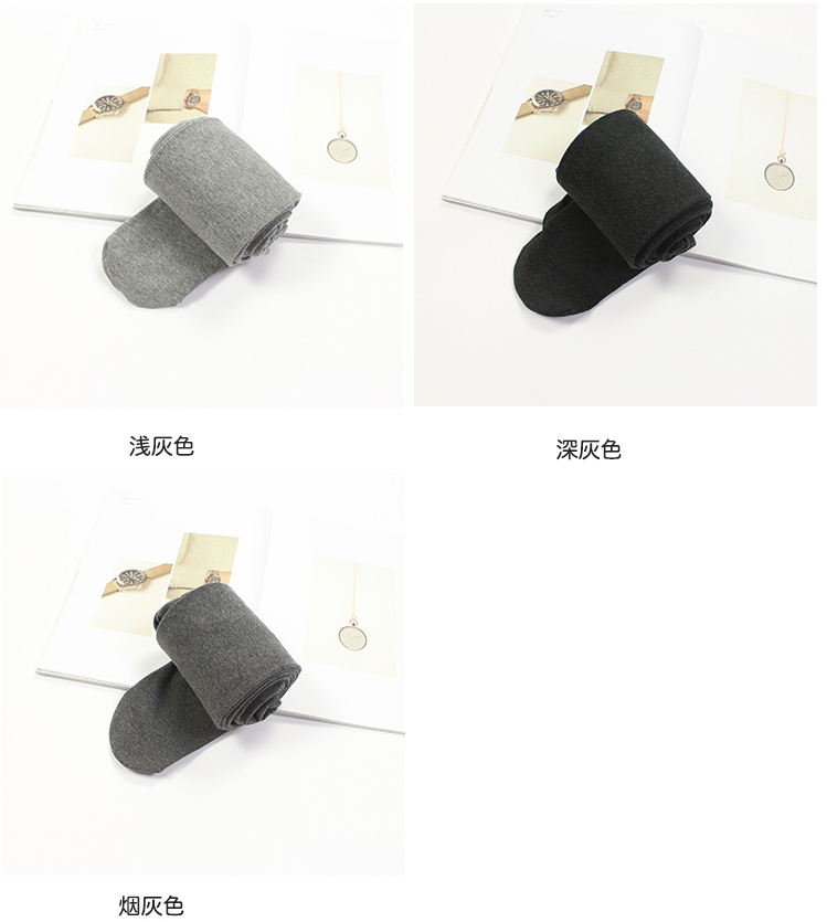 Nhật Bản 900D mùa thu và mùa đông nhung mỏng nhung bông cộng với nhung dày áp xà cạp sữa cà phê màu nâu quần tất lót lông màu da