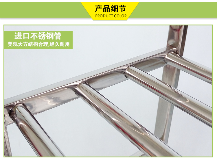 Giá để giày bằng thép không gỉ dày đặc nhiều lớp đơn giản kết hợp bốn hoặc năm lớp tủ giày gia đình đặc biệt chống bụi kinh tế - Kệ ke trang tri