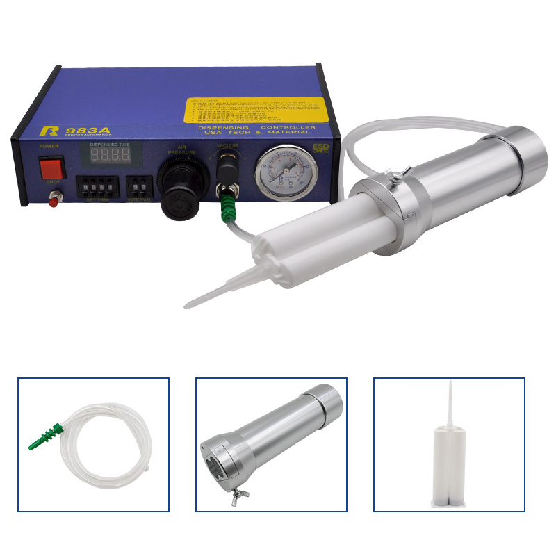 982 dispensing machine semi-automatic 983A automatic glue drip machine ab glue beating machine silicone UV glue filling glue injection machine