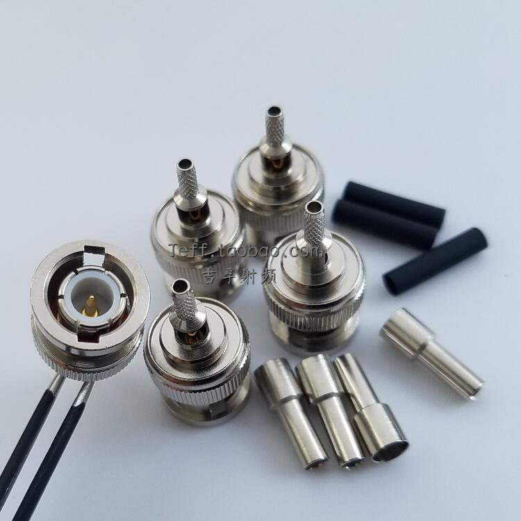 High quality 50 ohm BNC-C-J-1 5 kmt inner needle press fit for RG316 174 RF connectors