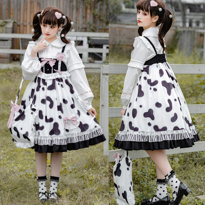 taobao agent Genuine cute lace doll, long-sleeve, Lolita style, lace dress