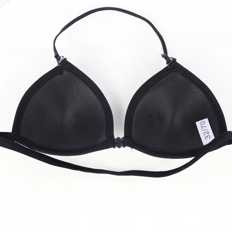 逸 斯卡 bộ bikini treo cổ trước khóa áo ngực mỏng cốc vẻ đẹp trở lại đồ lót 218 đặc biệt 18 nhân dân tệ