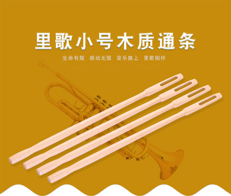 里 LIGE sáo piccolo thanh gỗ nhỏ làm sạch gỗ rắn que thăm dò phụ kiện clarinet phổ dụng dây đàn guitar acoustic