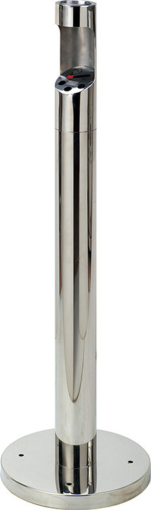 Cisnam Smoking Room Stainless Steel European-style Tobacco column Outdoor Tobacco Grey Column Extinguishing barrel Vertical Tobacco Ashtray Smoking Ash