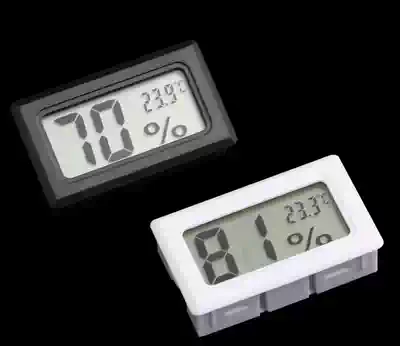 Embedded hygrometer Electronic hygrometer Digital hygrometer Indoor car refrigerator climbing pet digital display