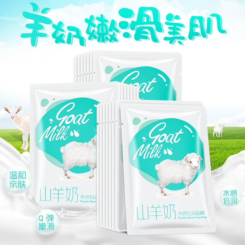 [3 hộp] 30 viên sữa mặt nạ sữa dê làm đẹp sữa dưỡng da - Mặt nạ