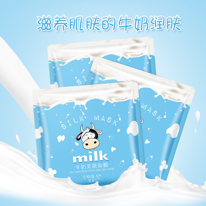 [3 hộp] 30 viên sữa mặt nạ sữa dê làm đẹp sữa dưỡng da - Mặt nạ mặt nạ innisfree trà xanh