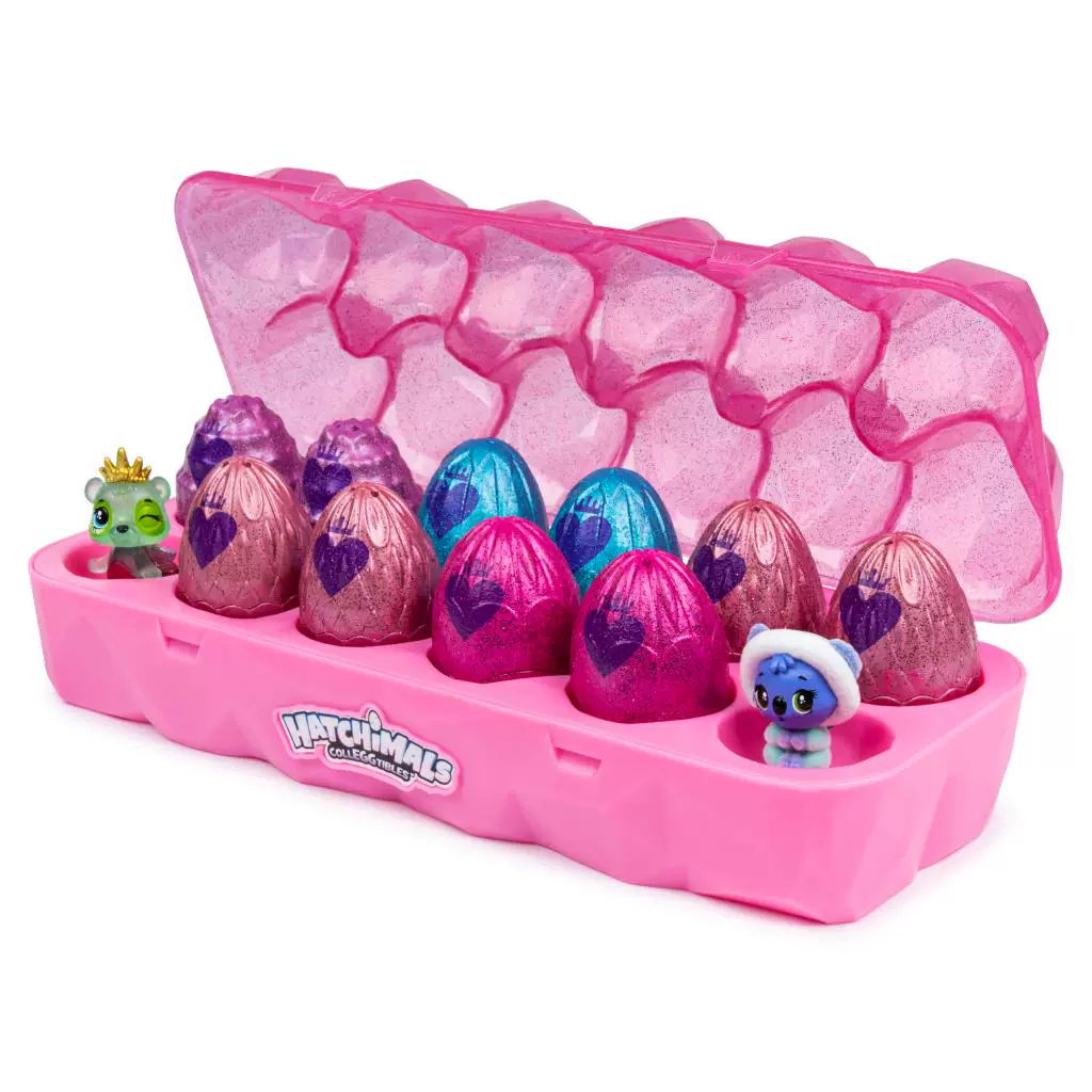 [Hatchimals Mini Hatchimals Magic Egg Season 6 Royal Family 12-яйц Hatch Девочка игрушка]