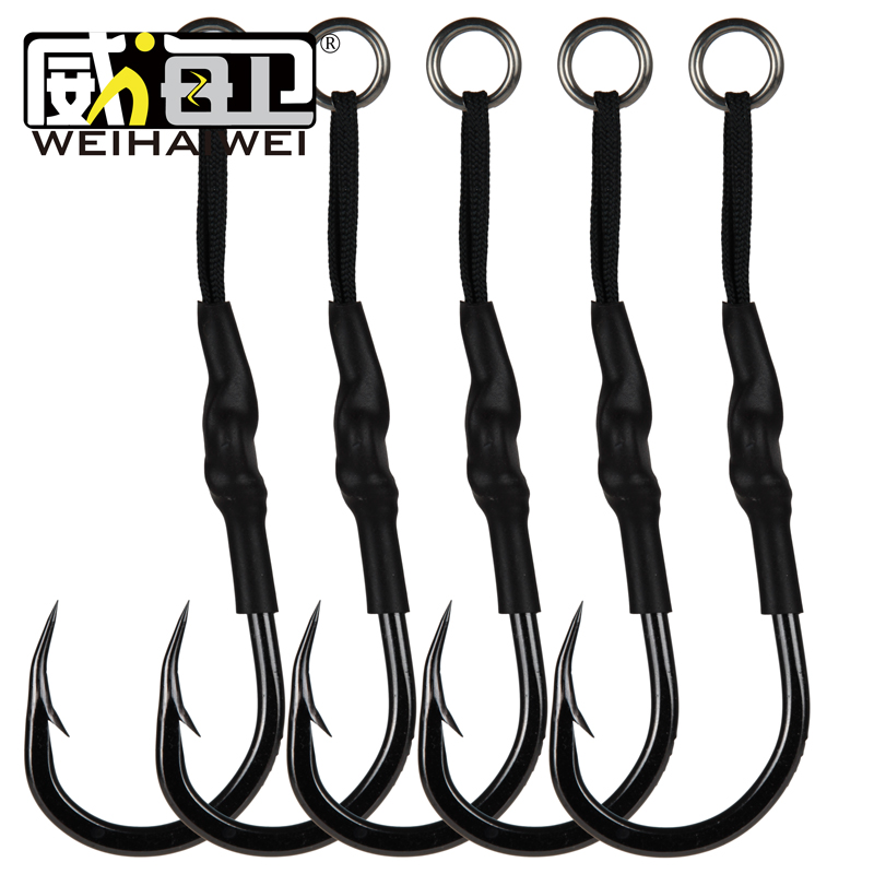 5 Bags Iron Plate Hook Boat Fishing Sea Fishing Hook Deep Sea Large Fish Hook Slow Rocking Iron Plate Lead Fish Hook Large Green Sturgeon Fishing Hook