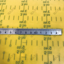 30 Stainless steel ruler Surveying ruler Metal ruler 65 cm Steel ruler Narrow ruler Steel ruler Width 12*Thickness 1 Measuring ruler