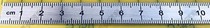 0 5 m 50 cm stainless steel ruler Width 12 mm Thickness 0 5 mm 55 cm Narrow steel ruler 20 cm