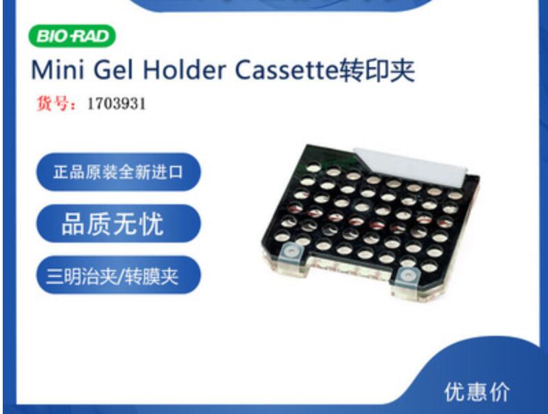 伯乐bio-rad转膜夹转印三明治电转移夹转膜电泳配件1703931正品