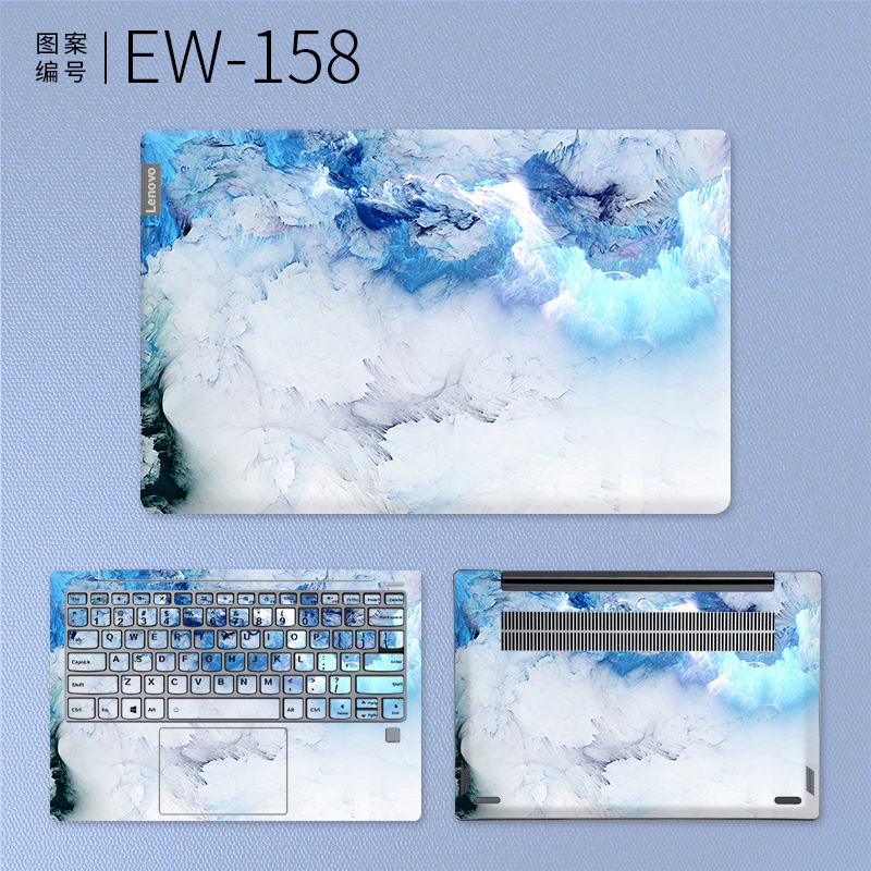 Lenovo dán air13 mới 2019 mới phim phim nhỏ Air15 Air14 máy tính xách tay Air13iwl 13,3 inch 15,6 inch pro tập hợp đầy đủ các phụ kiện vỏ bảo vệ thủy triều 7000 12 - Phụ kiện máy tính xách tay miếng dán màn hình máy tính chống nhìn trộm