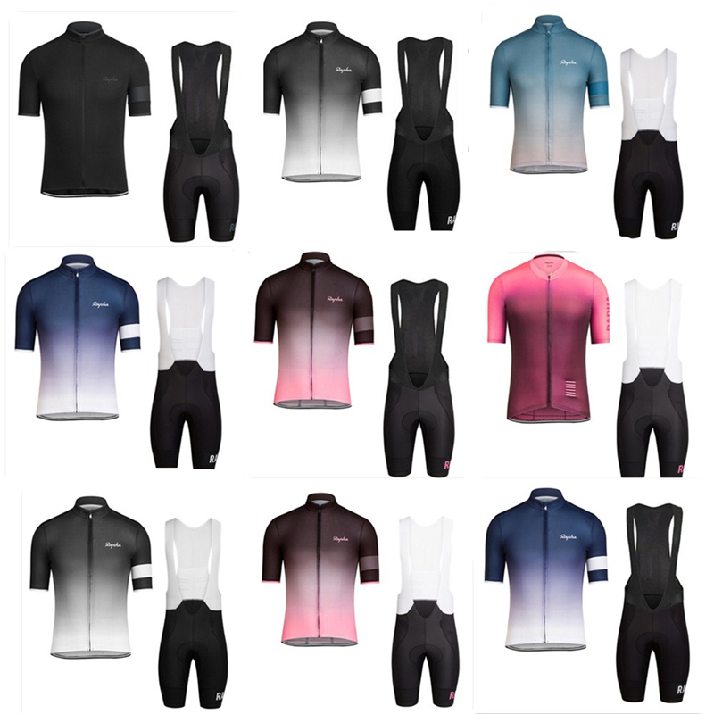 Summer RAPHA's new men's short-sleeved cycling suit bicycle road bike equipment top sweat-wicking breathable quick-drying