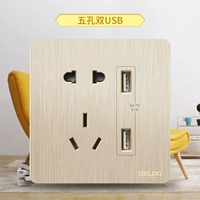 [双USB五孔]