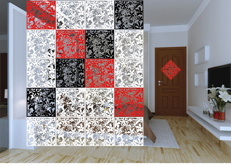 Screen partition Living room Xuanguan Gate Hanging Screen Hollowed-out Window Flowers can DIY Kindergarten Hanging with Chinese Wind Hanging Ornament-Taobao