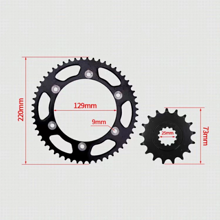 Phụ kiện Honda CBR250 19 MC19 kích thước bánh răng bánh đà bánh xích bánh xích - Xe máy Gears