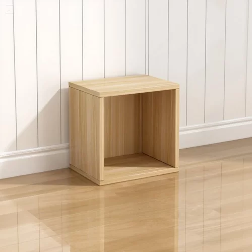 Настольная книжная полка из натурального дерева, простая система хранения, книжный шкаф, делается под заказ