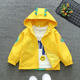 Boys windbreaker autumn new 2022 foreign style cardigan small and medium children's hooded jacket Korean style fashion jacket