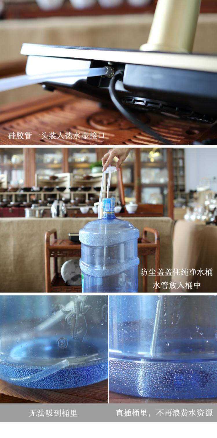 Giá trị của nước đóng chai bơm nước trà đặt tự động tưới thực phẩm cấp silicone ống chưng cất xô lọc nước ống - Trà sứ bình pha trà giữ nhiệt có lưới lọc