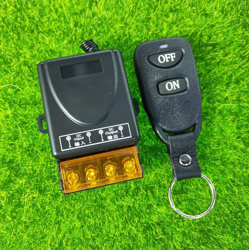 9V-85V单路车灯喇叭电源灯具门禁电磁闭阀开关+皮带扣2键