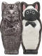 Genuine KITAN Egyptian Pharaoh Mummy Cat New Color Gacha Coffin Zombie Cat Ornament