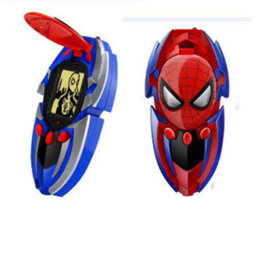 Menglong Game Console Anime Digital Fighter Spider-Man Iron Man Electronic Pet Tuomakozi Infrared Online