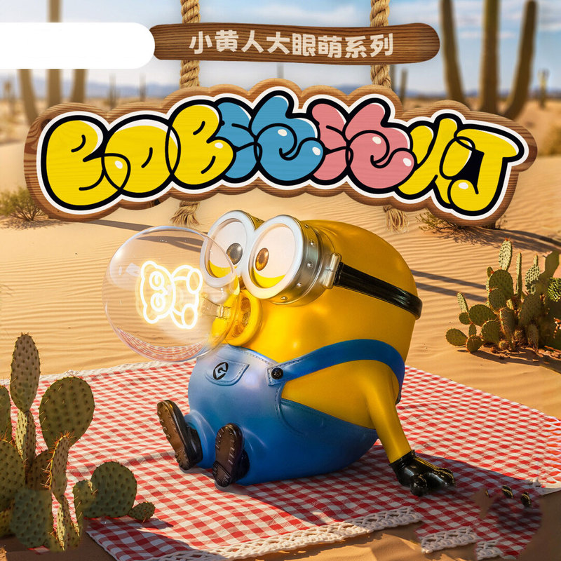 Minion Bob Bubble Lamp Sunday Home Table Lamp Ornament Home Desktop Niche Creative Peripheral Gift