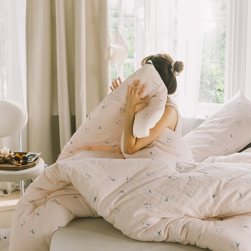 Double yarn cotton winter quilt Xinjiang quilt cotton batting quilt core pad cotton quilt quilt quilt pure cotton warm quilt