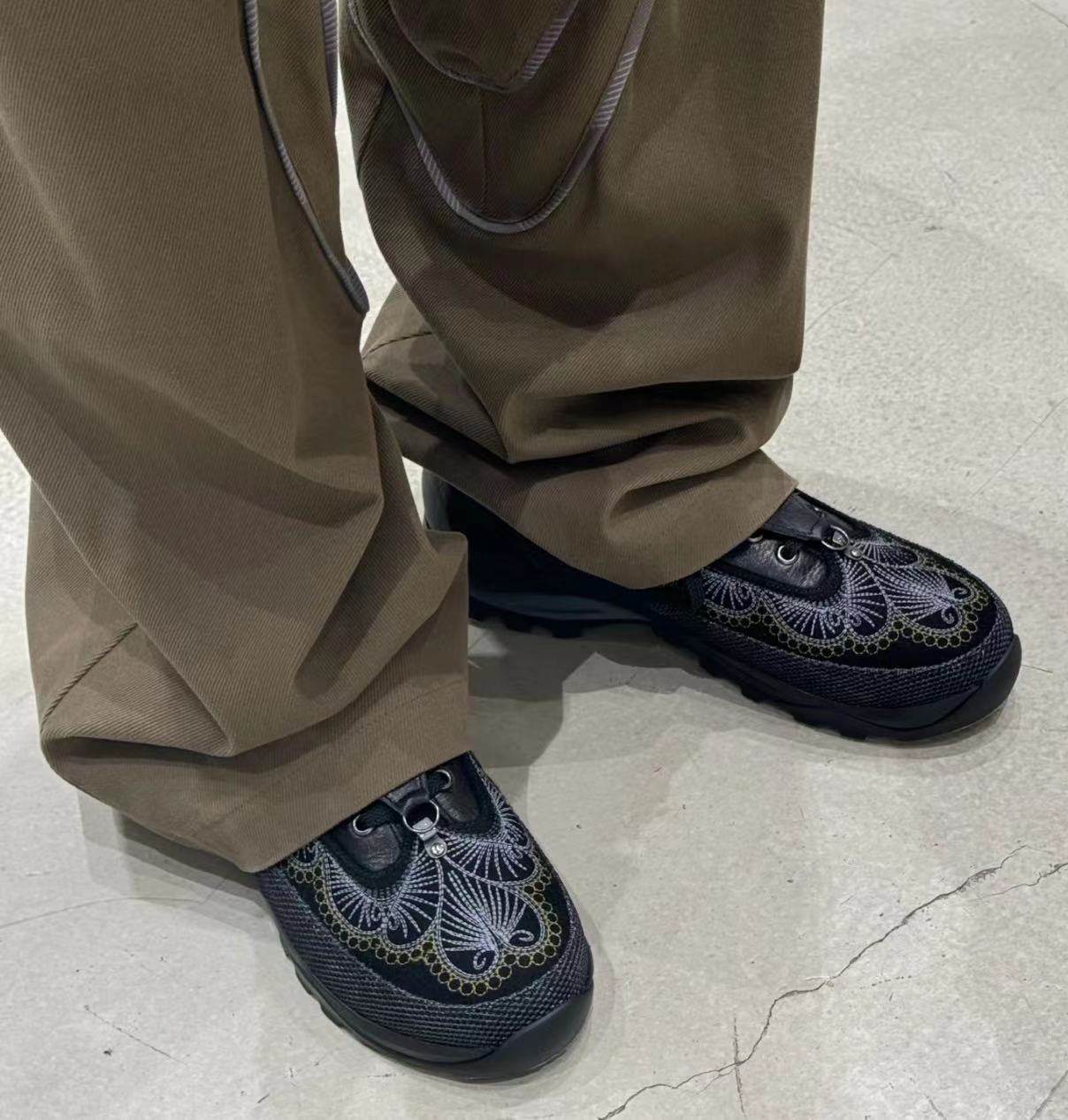 24ss kiko kostadinov winter collection: new leather loafers