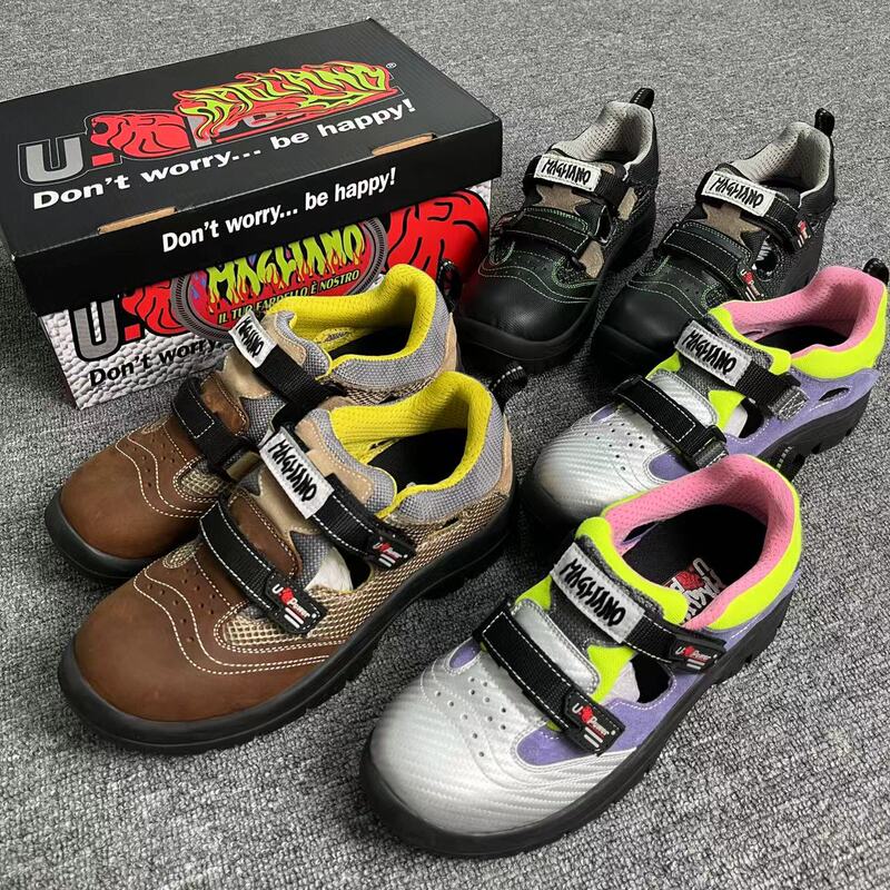 Authentic Magliano Anouz Co-Branded Safety Shoes with Velcro, Outdoor Roa Casual Shoes, Retro Men's and Women's Shoes Authentic Magliano Anouz Co-Branded Safety Shoes with Velcro, Outdoor Roa Casual Shoes, Retro Men's and Women's Shoes