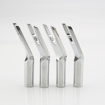 OEM audiophile grade rhodium plated speaker line Banana to fork Banana plug to Y fork speaker line plug conversion head