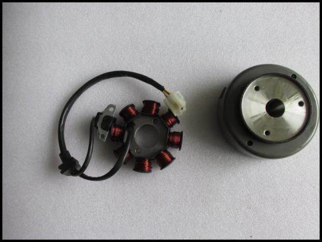 Suitable for Suzuki motorcycle Saichi QS110 magneto coil assembly engine coil stator assembly