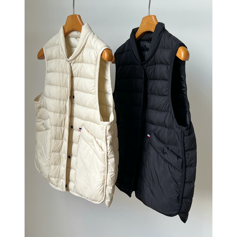 Versatile Casual Lightweight and Fluffy 90% Three-Flower Goose down Baseball Collar Casual down Vest Versatile Casual Lightweight and Fluffy 90% Three-Flower Goose down Baseball Collar Casual down Vest
