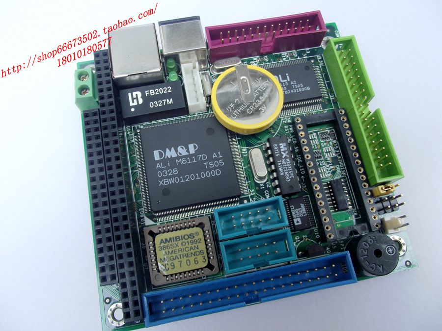 PC104 motherboard 386 NET ALi M6117D M5113 386 industrial control motherboard