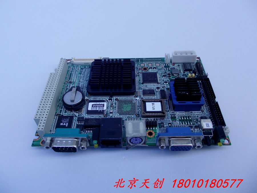 Yan Hua PCM-9375 REV A1 3 5 inch work control board to color new with CF card memory
