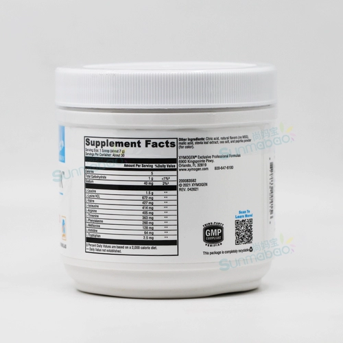 Соединенные Штаты Аминокислотный комплекс Xymogen Порошок Синтез мышечного белка Фруктовый вкус