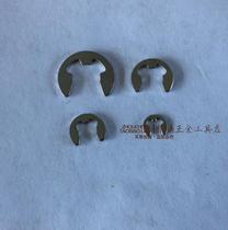 304 stainless steel open retaining ring E-type circlip national standard specification Φ3 (8 5 yuan 100 pieces)