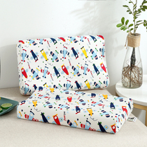 Thai latex pillow children natural cervical spine sleep sleeping special memory rubber pillow core 2 years old